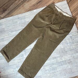 Patrick James NWT Men's Size 38 Brown Corduroy Pants